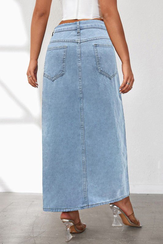 JUPE EN JEAN MODE FEMME - deslyshopping