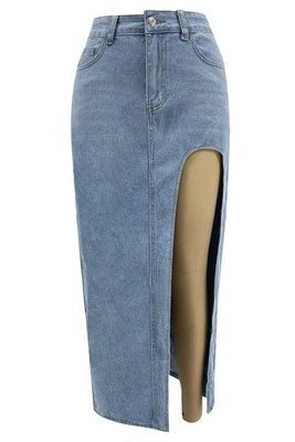 JUPE EN JEAN MODE FEMME - deslyshopping