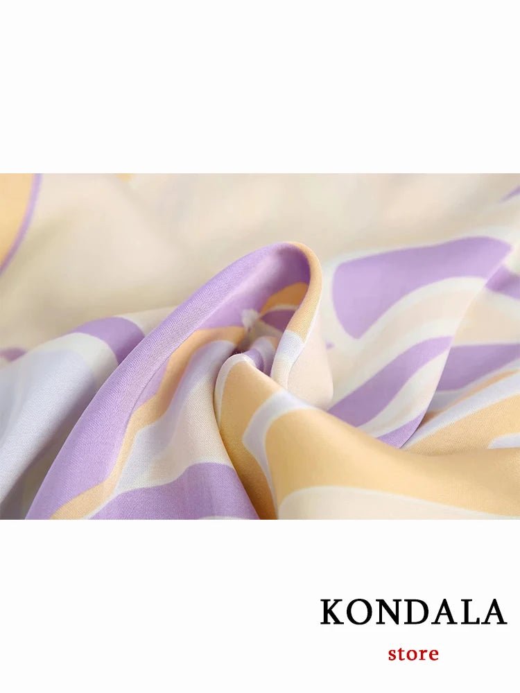 KONDALA Satin Costumes - Manches Longues - deslyshopping
