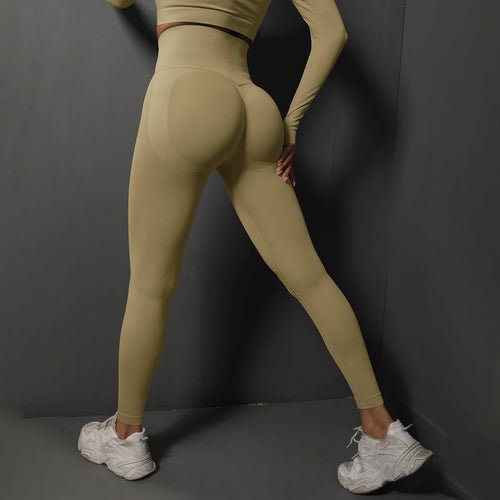Legging Taille Haute Gainante, Push - Up - deslyshopping