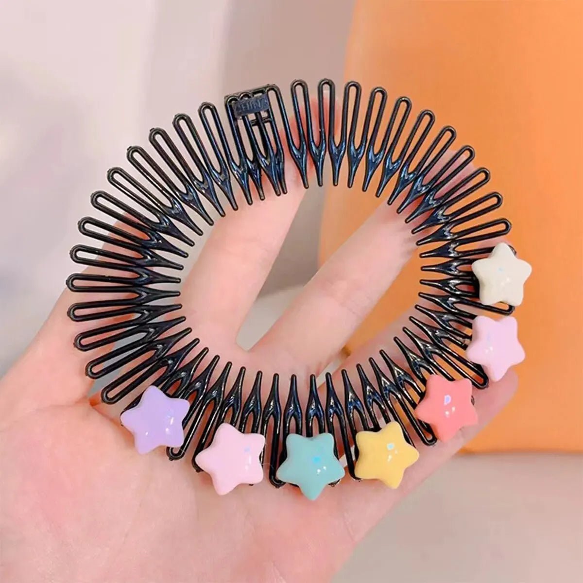 Lot de 3 peignes à cheveux colorés - deslyshopping