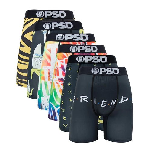 Lot de 6 Boxers Imprimés Tendance pour Hommes 🩳 - deslyshopping