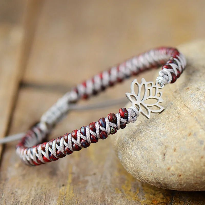 Lotus Charm Spiritual Bracelet - deslyshopping