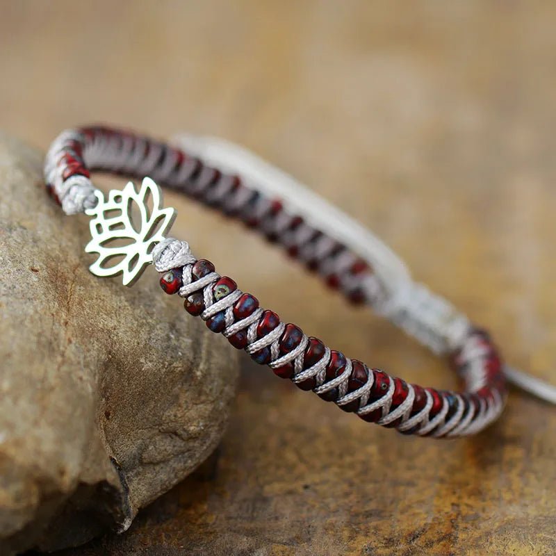 Lotus Charm Spiritual Bracelet - deslyshopping