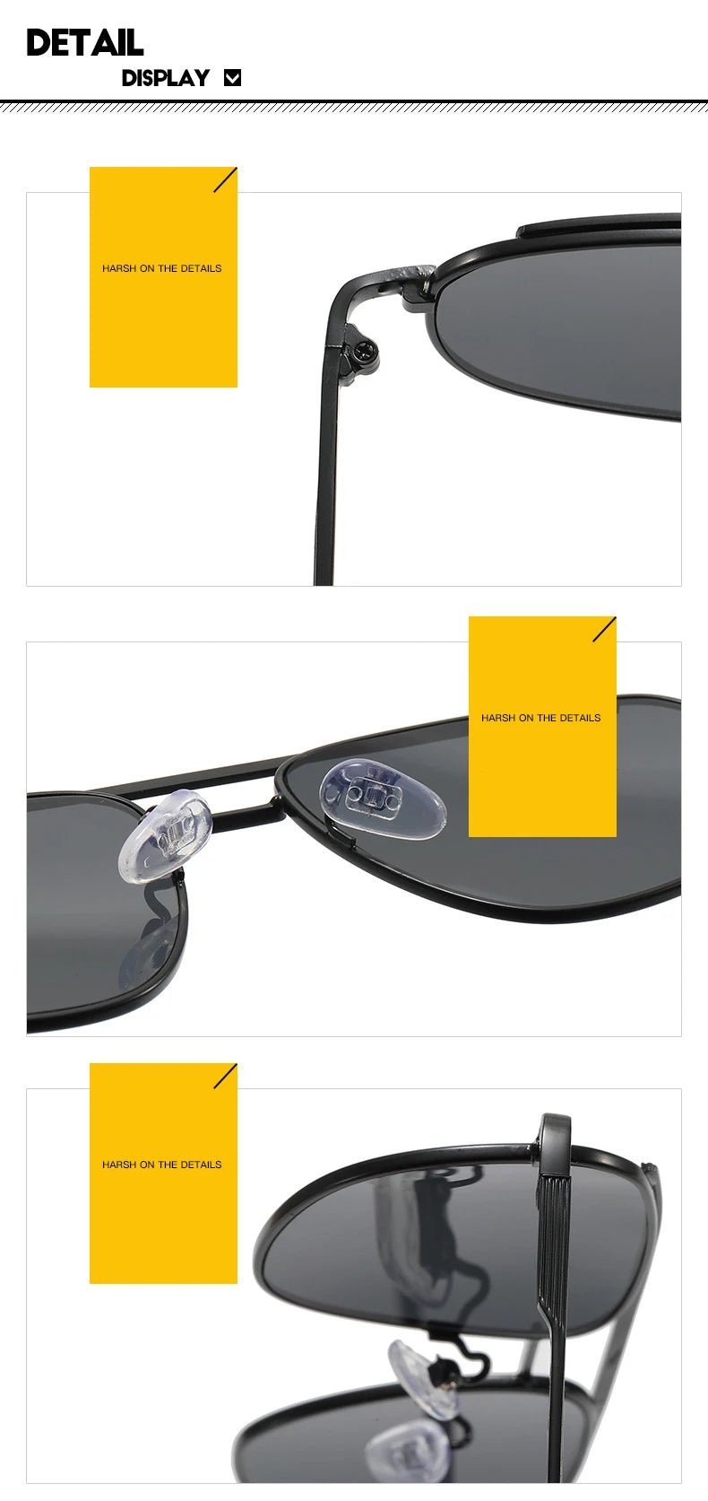 Lunettes de Soleil Pilote Rétro Femme - deslyshopping