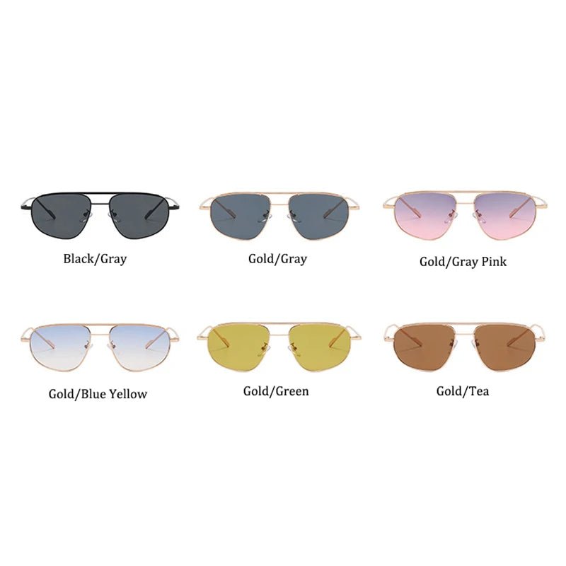 Lunettes de Soleil Pilote Rétro Femme - deslyshopping