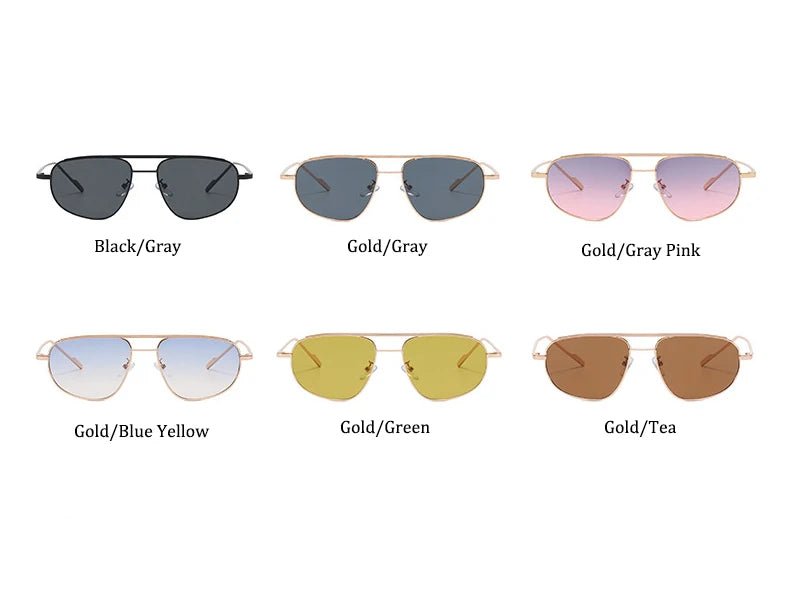 Lunettes de Soleil Pilote Rétro Femme - deslyshopping