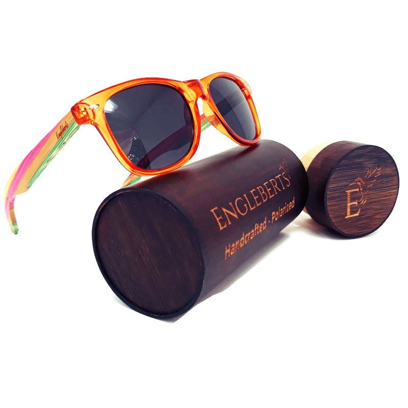 Lunettes de Soleil Polarisées en Bambou Multicolores - deslyshopping