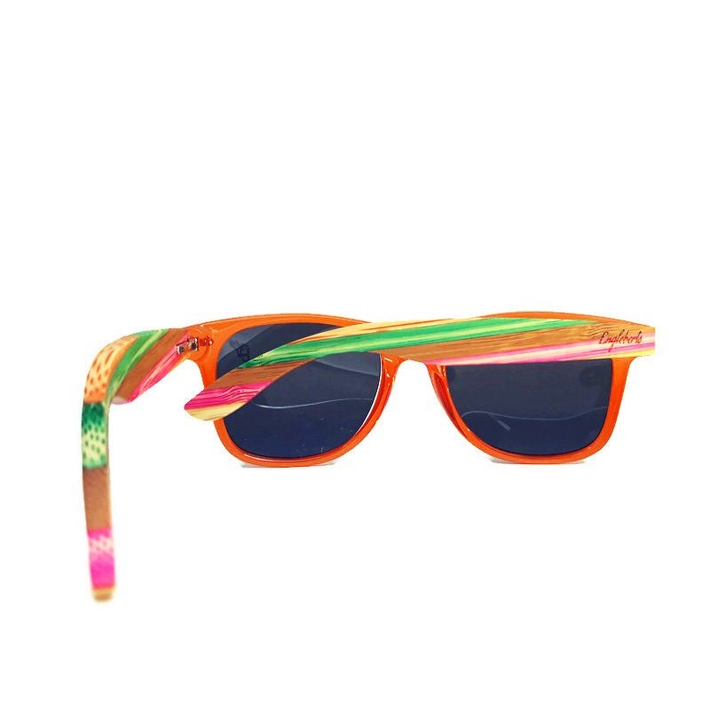 Lunettes de Soleil Polarisées en Bambou Multicolores - deslyshopping