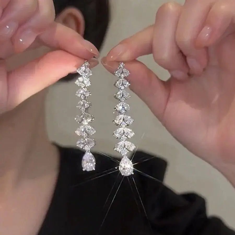 magnifiques Brincos en zircone cubique - deslyshopping