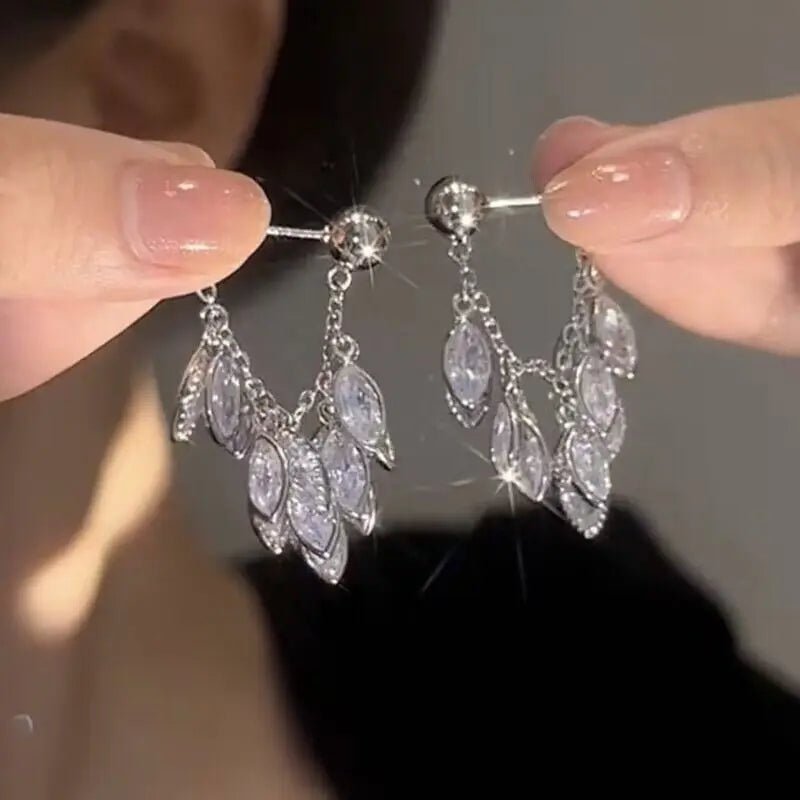 magnifiques Brincos en zircone cubique - deslyshopping