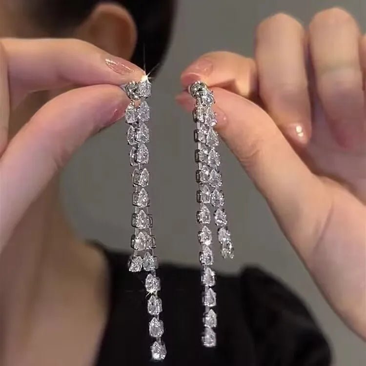 magnifiques Brincos en zircone cubique - deslyshopping