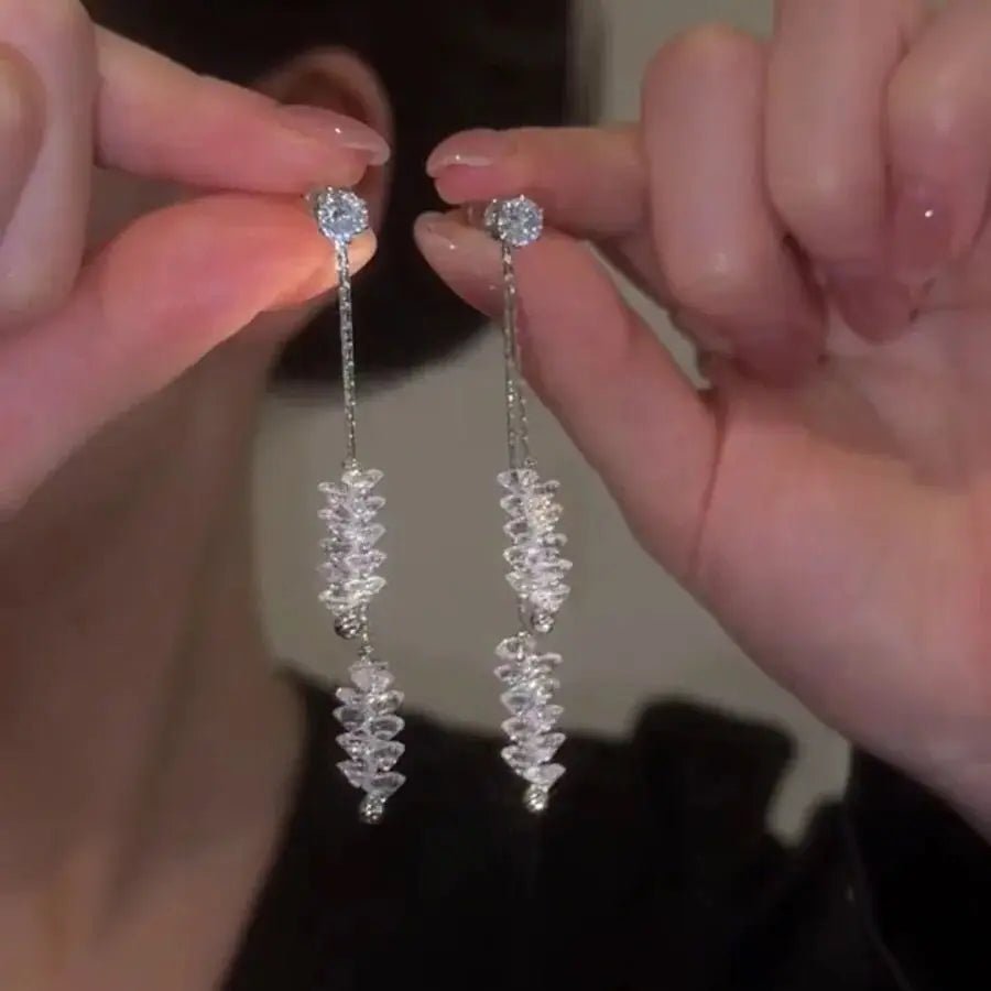 magnifiques Brincos en zircone cubique - deslyshopping