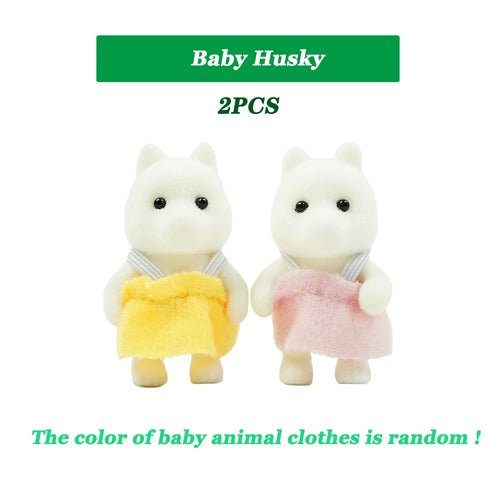 đĄ Maison de PoupĂ©e Ăchelle 1:12 - Famille d'Animaux de la ForĂȘt - deslyshopping