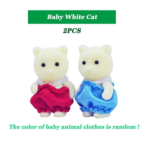 đĄ Maison de PoupĂ©e Ăchelle 1:12 - Famille d'Animaux de la ForĂȘt - deslyshopping