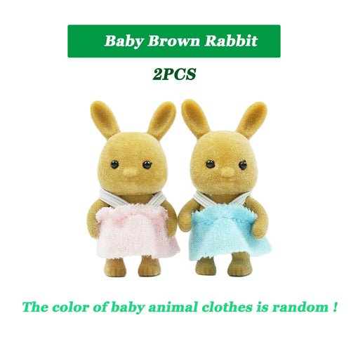 đĄ Maison de PoupĂ©e Ăchelle 1:12 - Famille d'Animaux de la ForĂȘt - deslyshopping