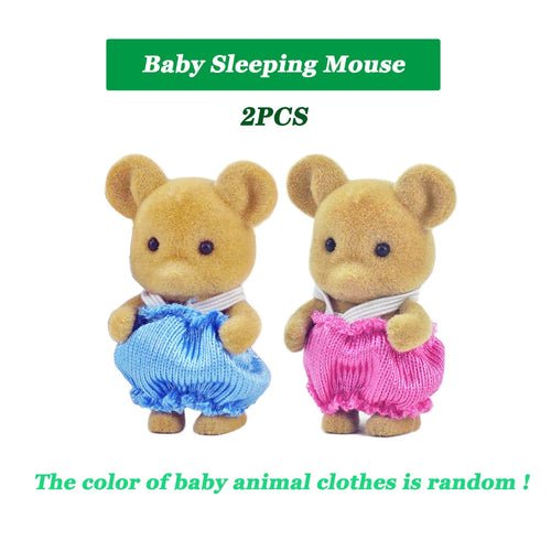 đĄ Maison de PoupĂ©e Ăchelle 1:12 - Famille d'Animaux de la ForĂȘt - deslyshopping