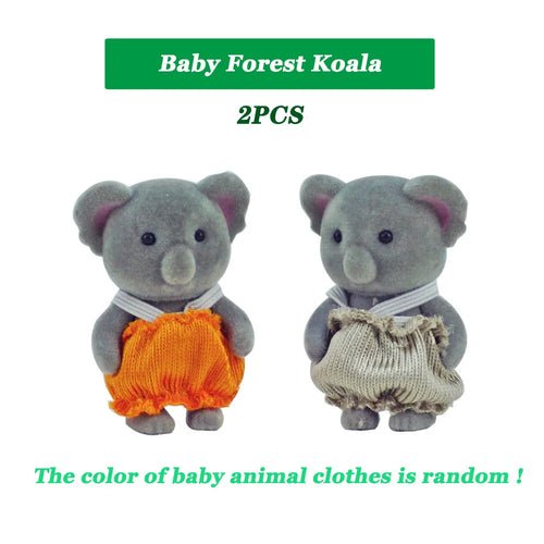đĄ Maison de PoupĂ©e Ăchelle 1:12 - Famille d'Animaux de la ForĂȘt - deslyshopping