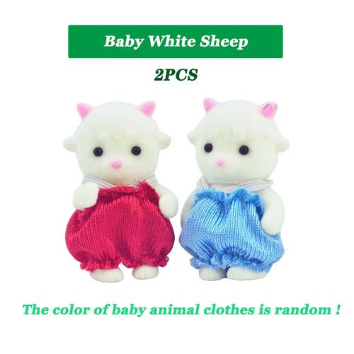 đĄ Maison de PoupĂ©e Ăchelle 1:12 - Famille d'Animaux de la ForĂȘt - deslyshopping