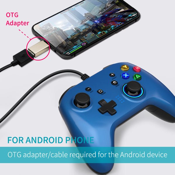 🎮 Manette de Jeu Filaire avec Joystick - deslyshopping
