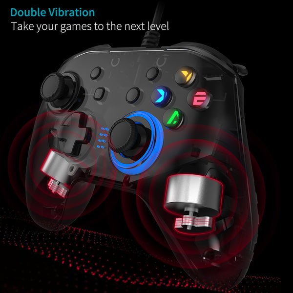 🎮 Manette de Jeu Filaire avec Joystick - deslyshopping