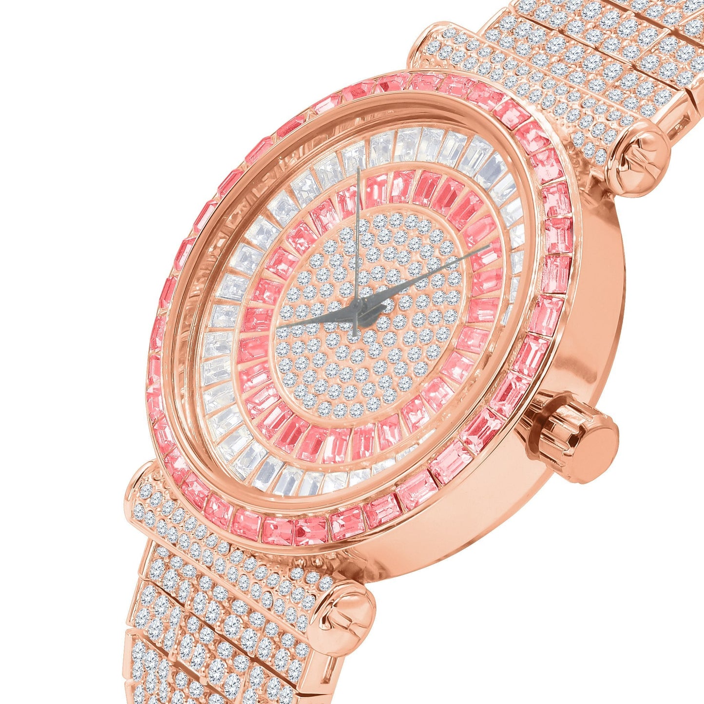 Montre FOXY Glacée – Élégance avec Pierres CZ 💎 51103433 - deslyshopping