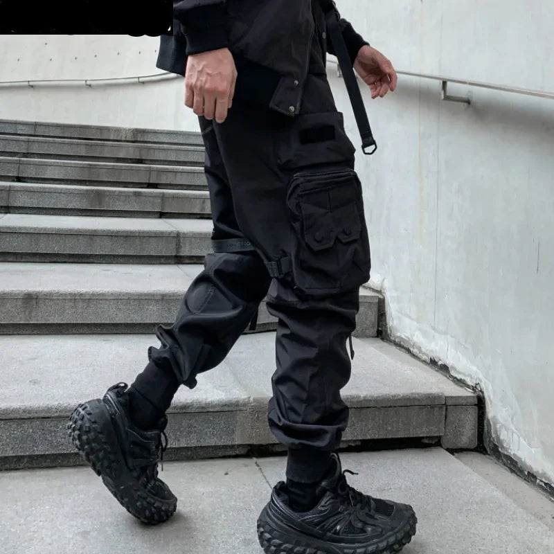 Pantalon Cargo Tactique Techwear Homme – Multi - Poches 🔥🖤 - deslyshopping
