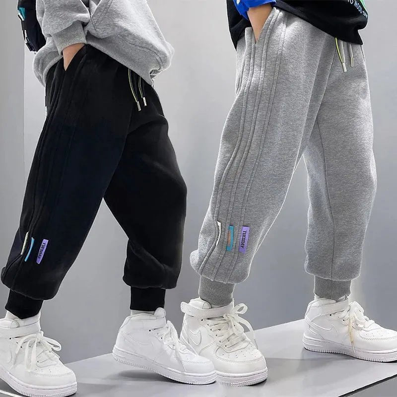 Pantalon Décontracté à Rayures pour Garçon - deslyshopping