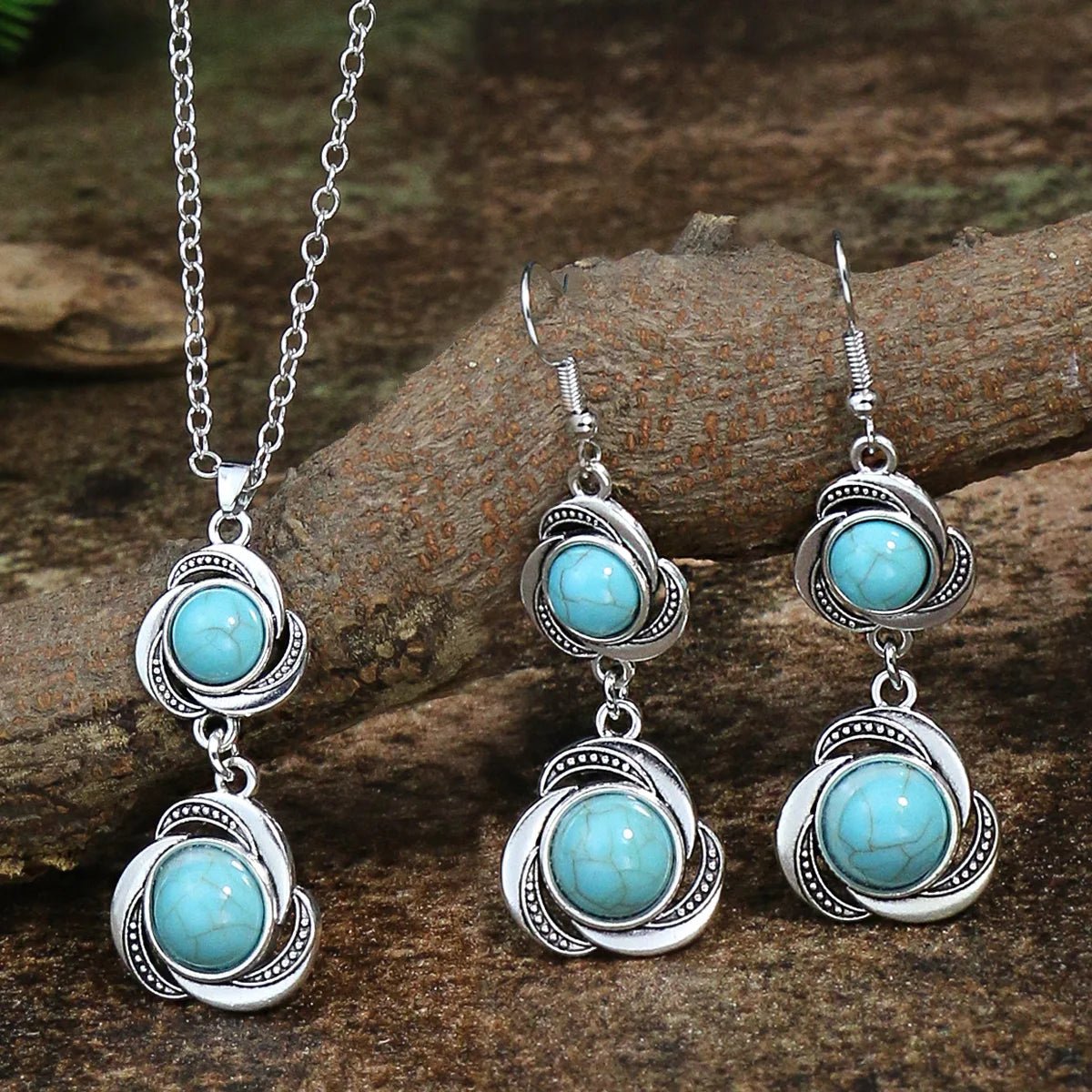Parure de Bijoux Vintage Bohème - deslyshopping