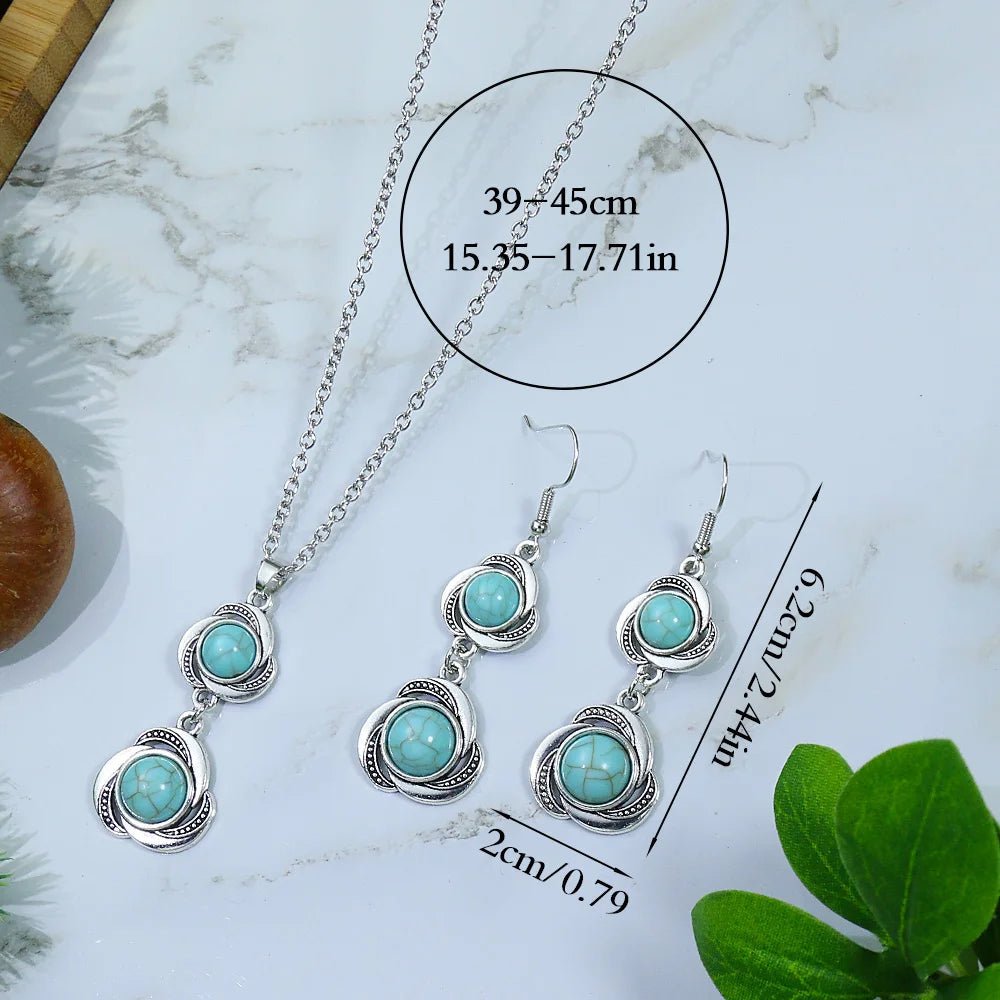 Parure de Bijoux Vintage Bohème - deslyshopping