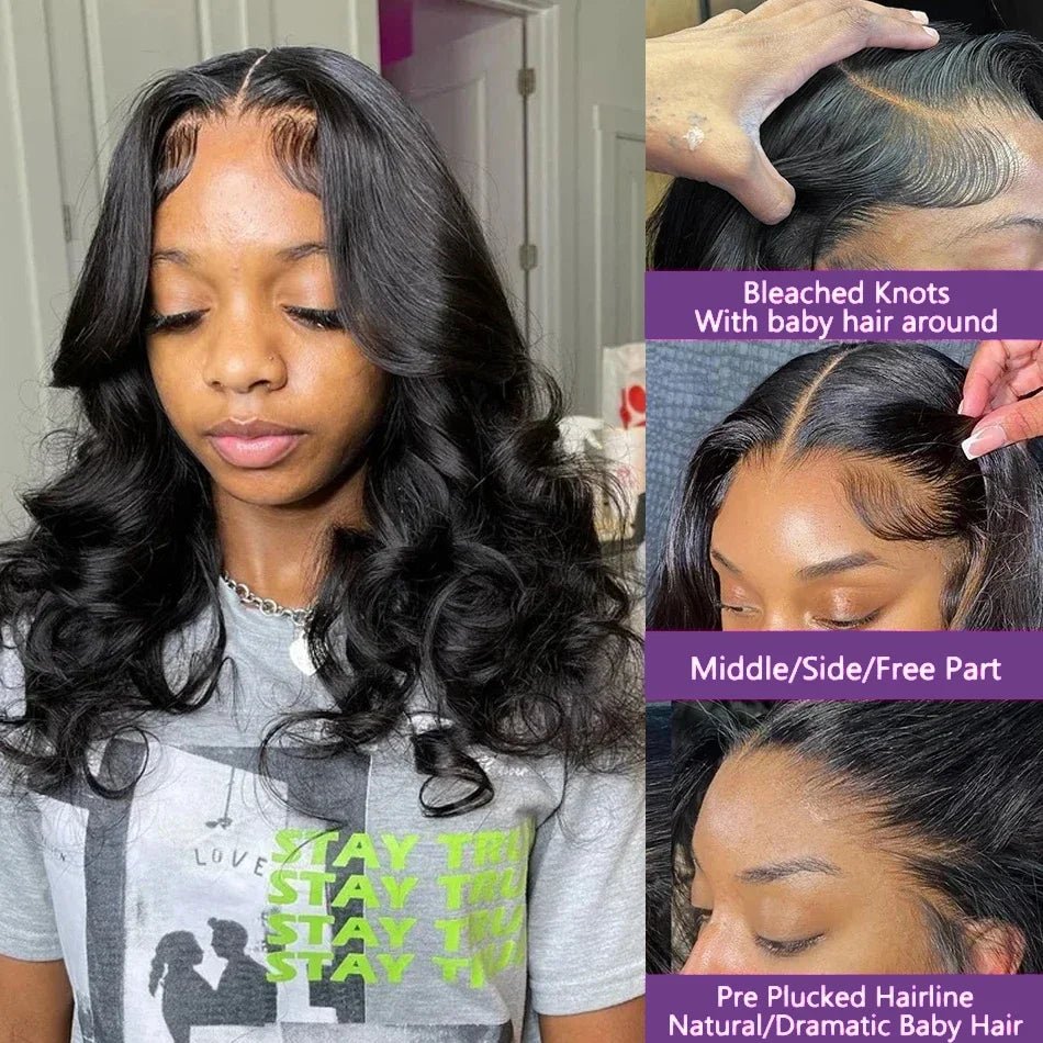 Perruque Bob Body Wave 13x4 - deslyshopping