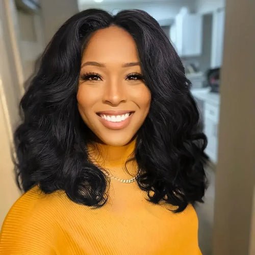 Perruque Body Wave Short Bob 13x4 - deslyshopping
