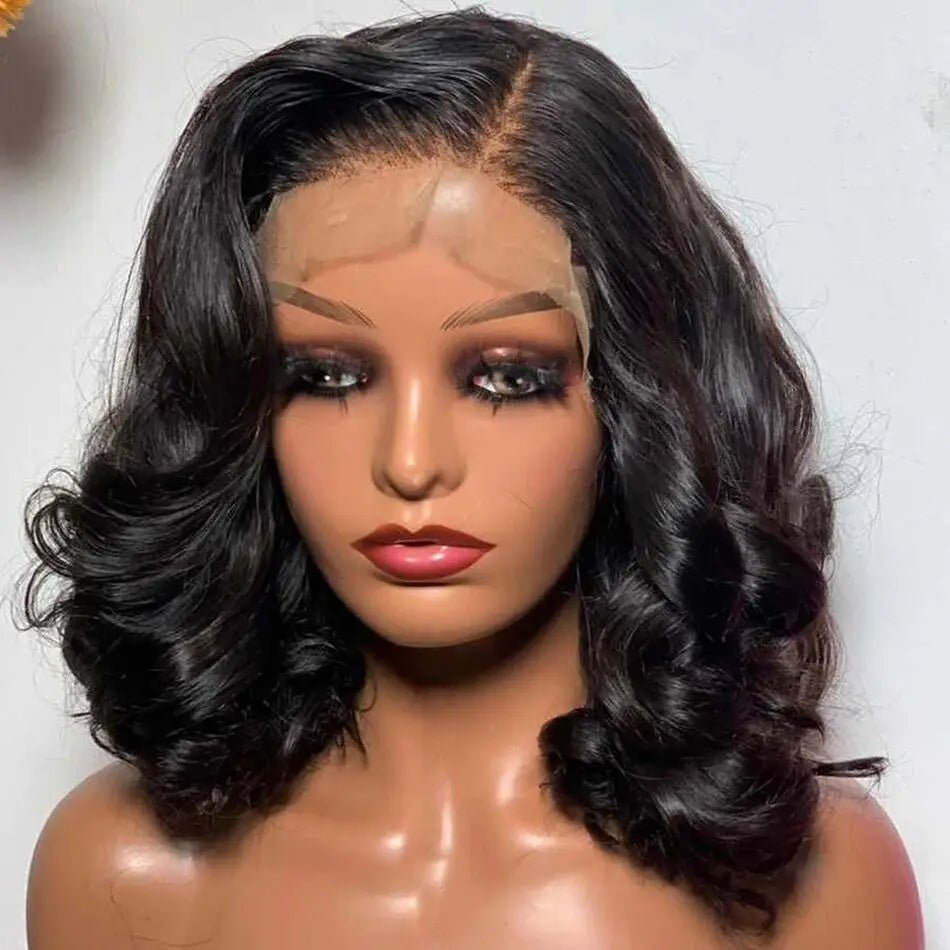 Perruque Body Wave Short Bob 13x4 - deslyshopping