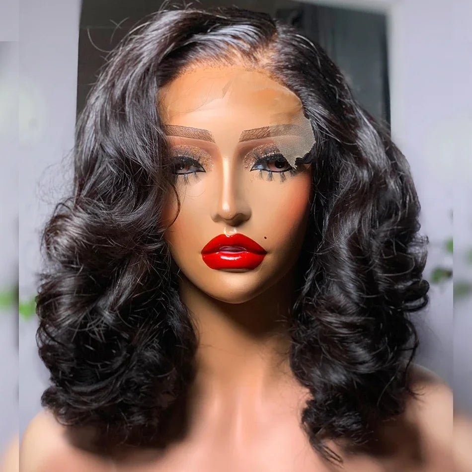 Perruque Body Wave Short Bob 13x4 - deslyshopping