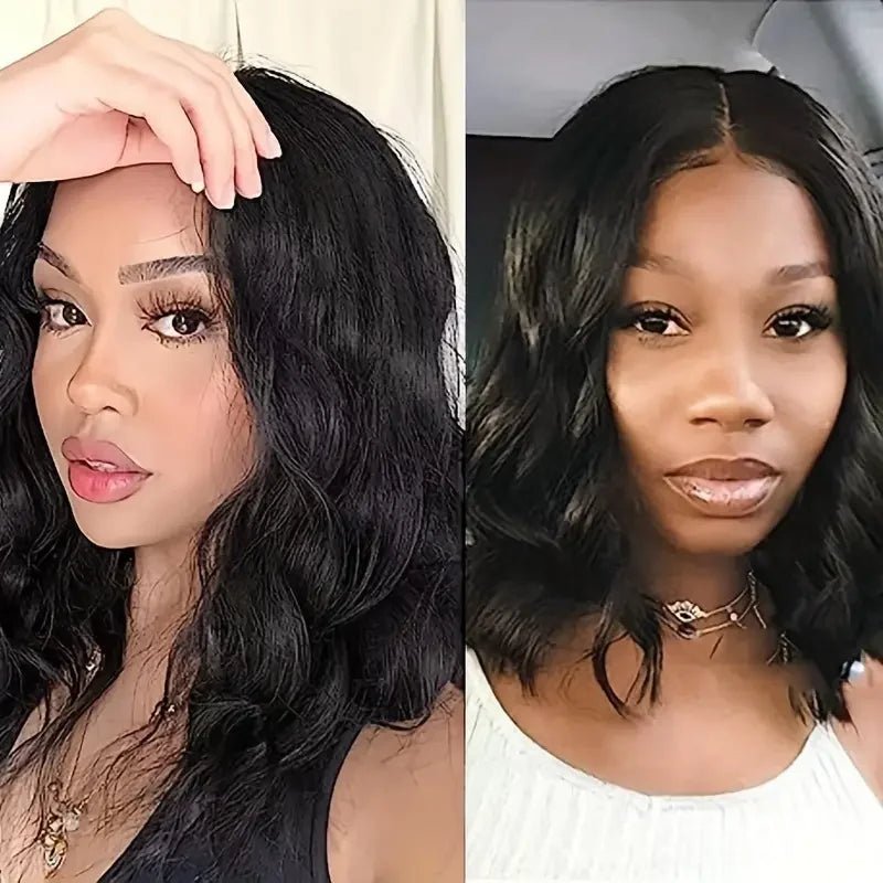 Perruque Body Wave Short Bob 13x4 - deslyshopping