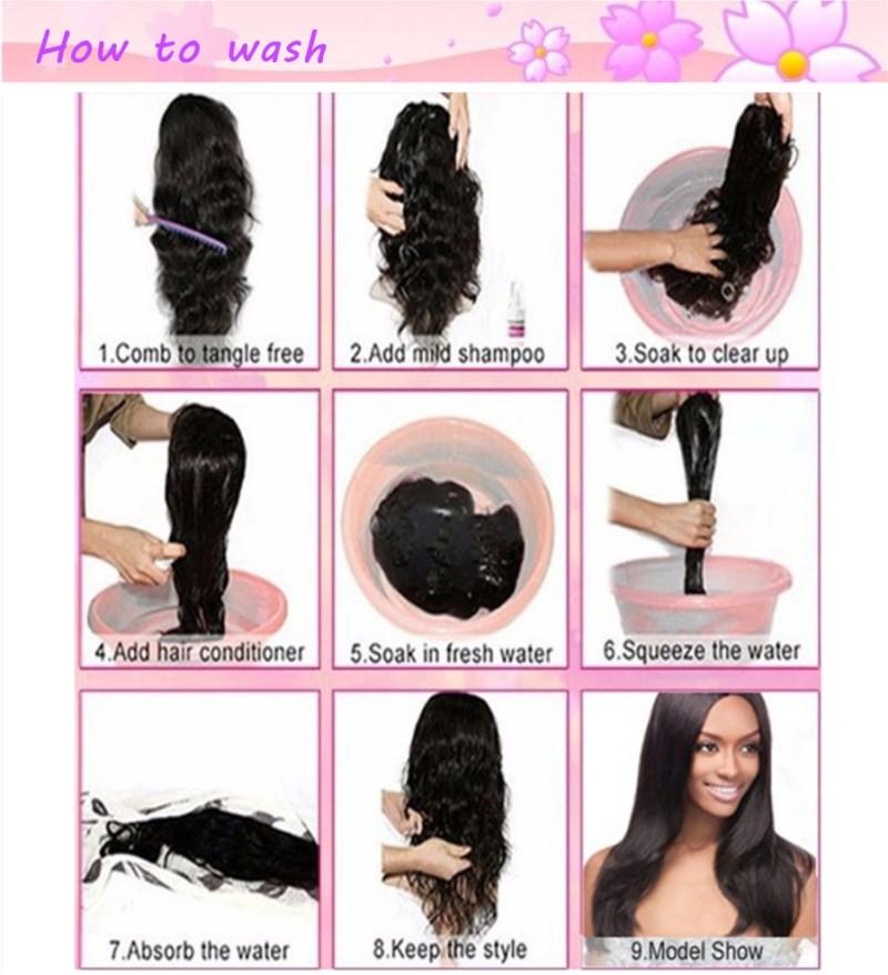 Perruque Full Lace Sans Colle – Noire Naturelle 1B, Longue & Lisse - deslyshopping