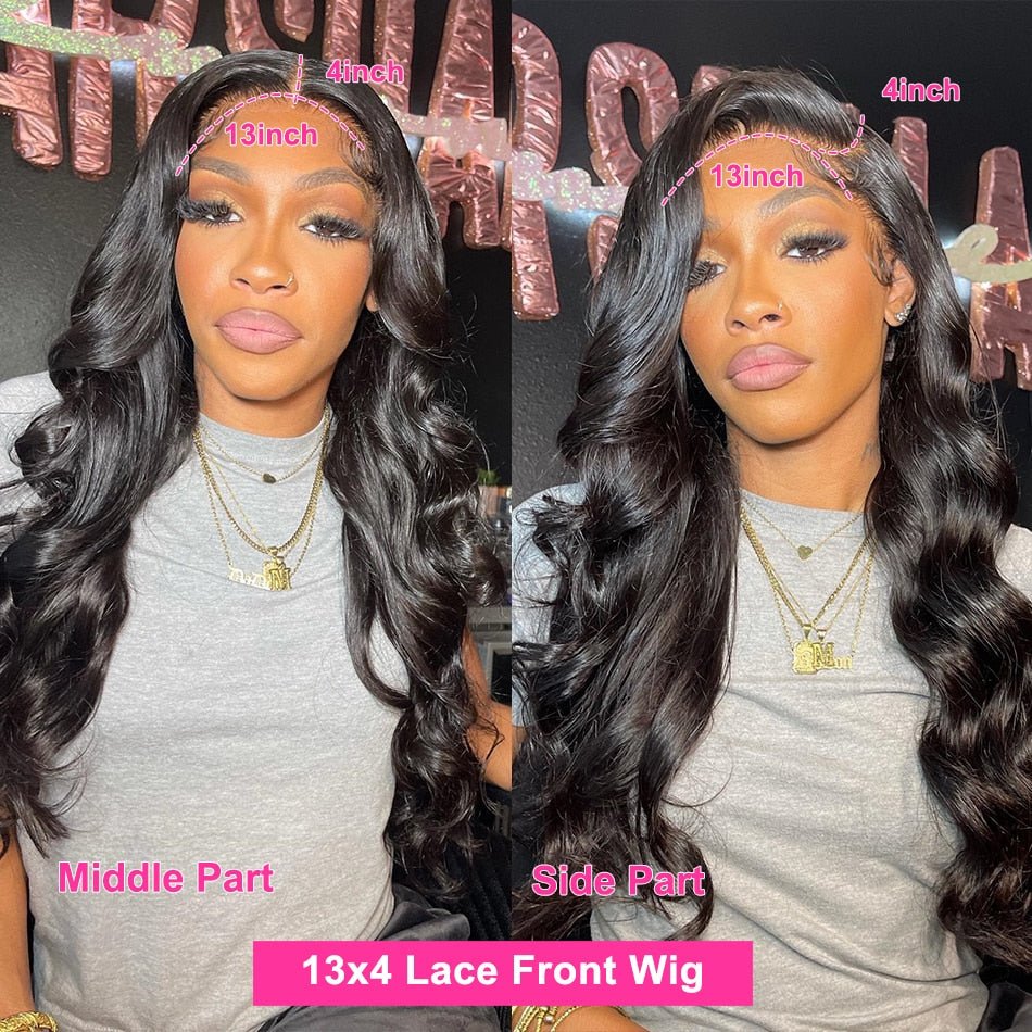 Perruque HD Lace Front Body Wave 40” – Cheveux Humains Brésiliens Remy - deslyshopping