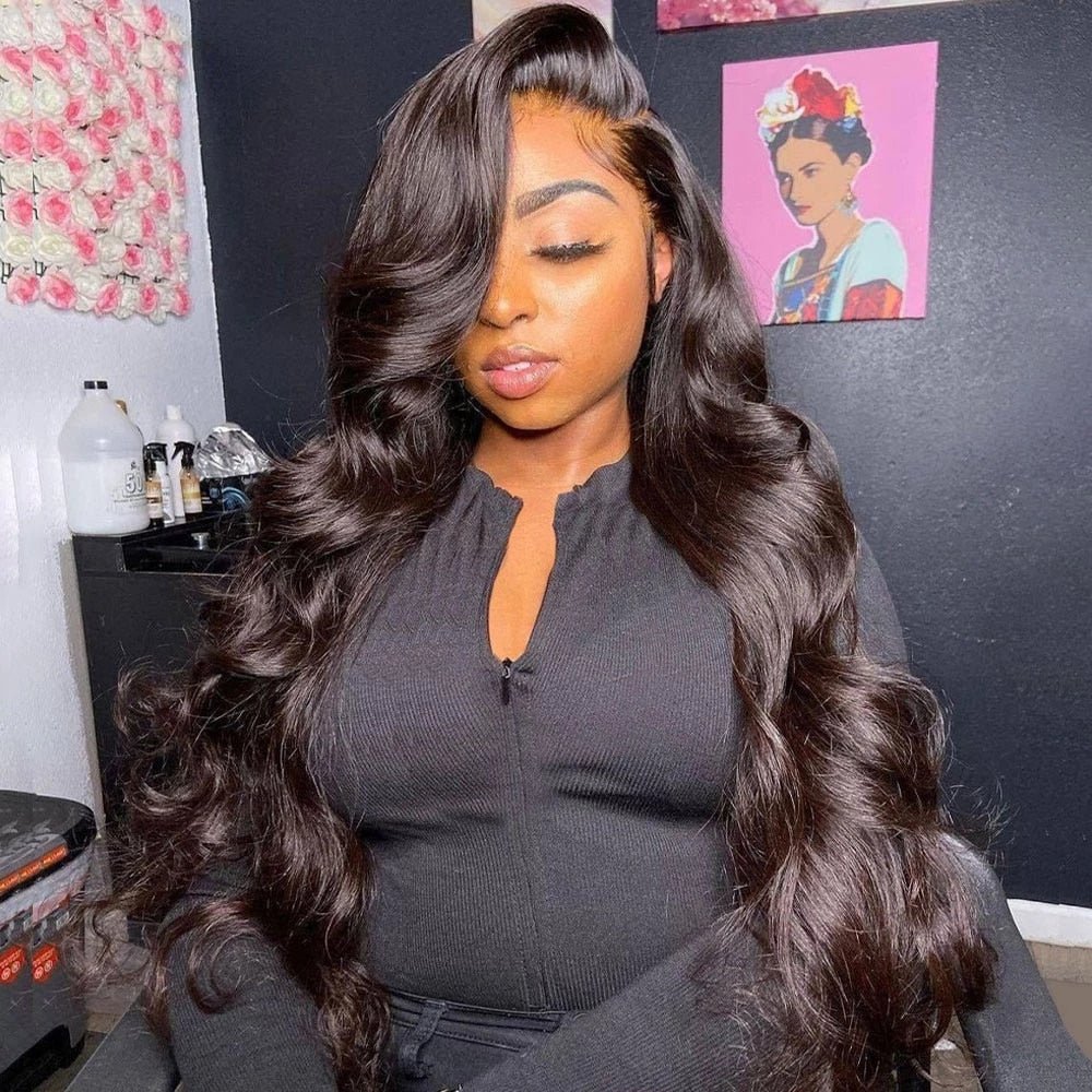 Perruque HD Lace Front Body Wave 40” – Cheveux Humains Brésiliens Remy - deslyshopping
