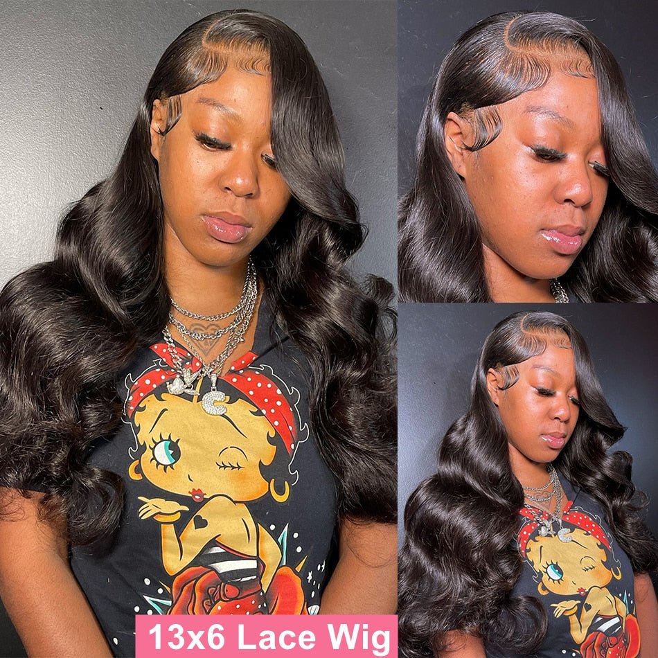 Perruque HD Lace Front Body Wave 40” – Cheveux Humains Brésiliens Remy - deslyshopping