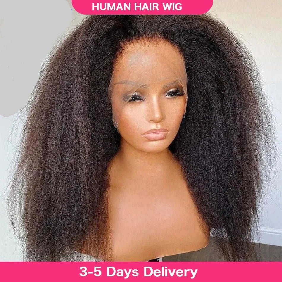 Perruque Lace Front Wig Lisse Crépue - deslyshopping