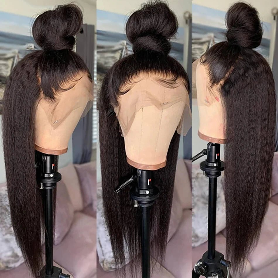 Perruque Lace Front Wig Lisse Crépue - deslyshopping