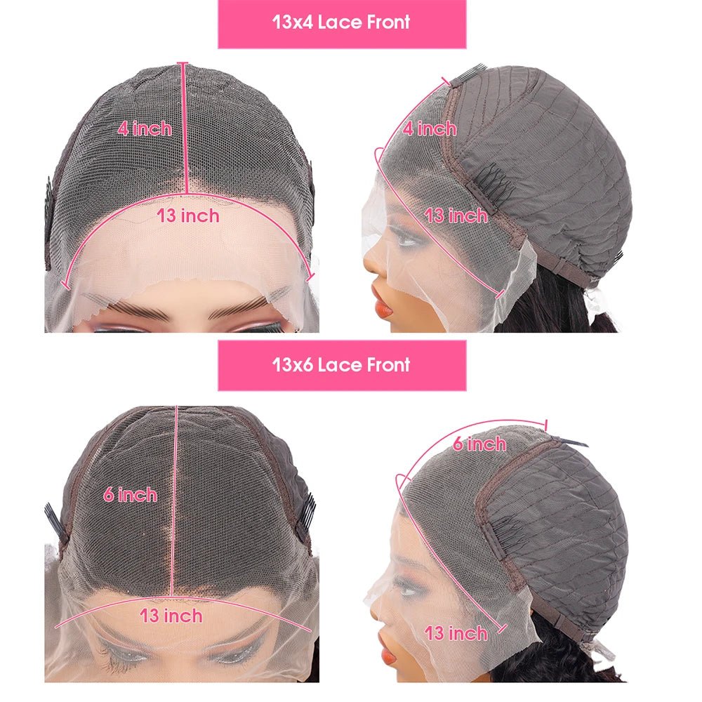 Perruque Lace Front Wig Lisse Crépue - deslyshopping