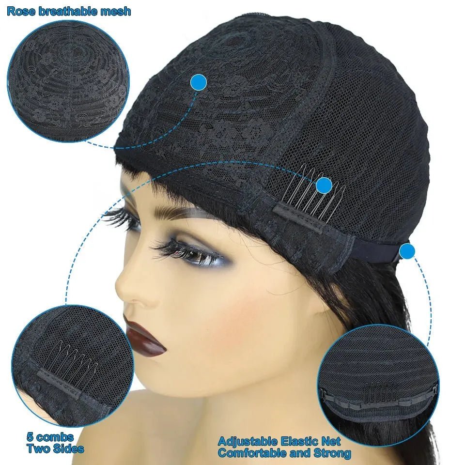 Perruques Bob de densité 200% - deslyshopping