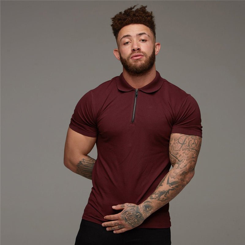 Polo Décontracté Muscleguys – Élégance & Confort - deslyshopping