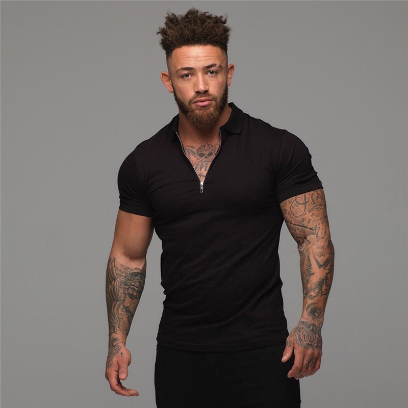 Polo Décontracté Muscleguys – Élégance & Confort - deslyshopping
