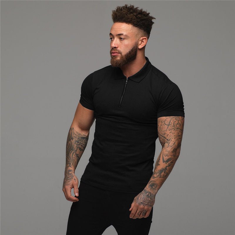 Polo Décontracté Muscleguys – Élégance & Confort - deslyshopping