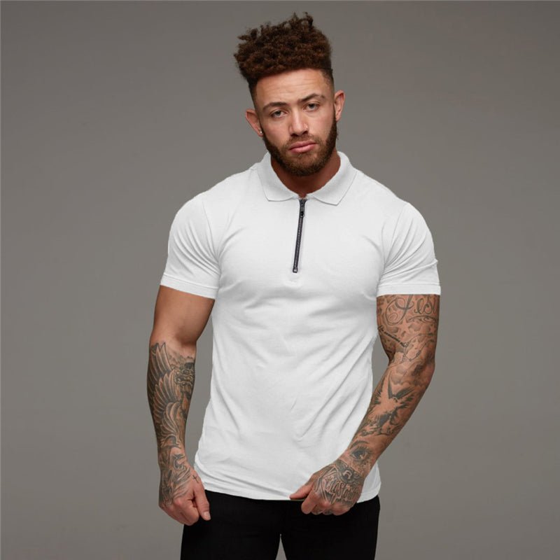 Polo Décontracté Muscleguys – Élégance & Confort - deslyshopping