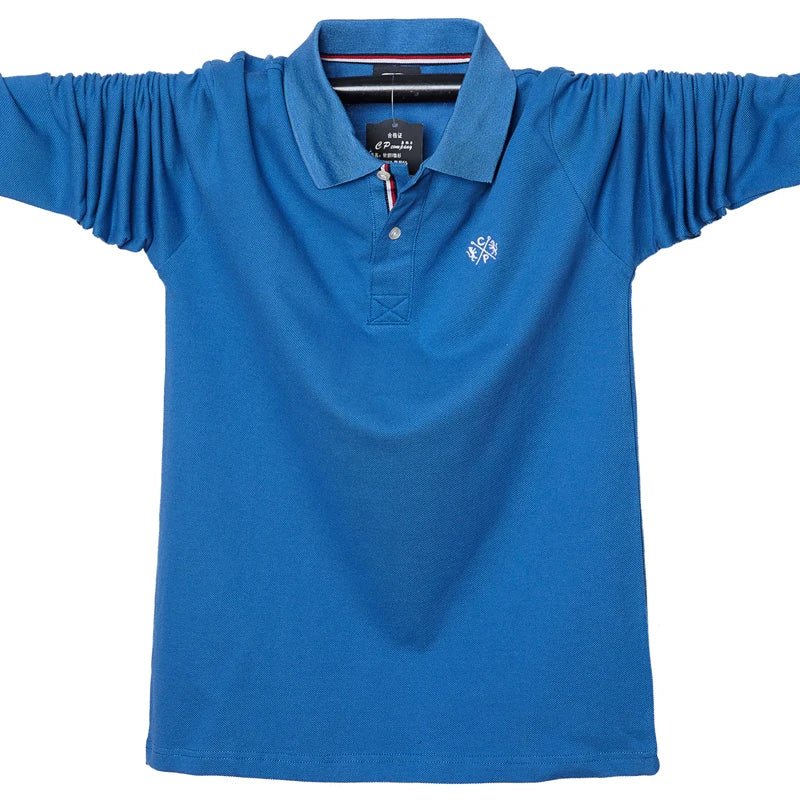 Polo en Coton pour Homme - Mode Affaires Automne - deslyshopping