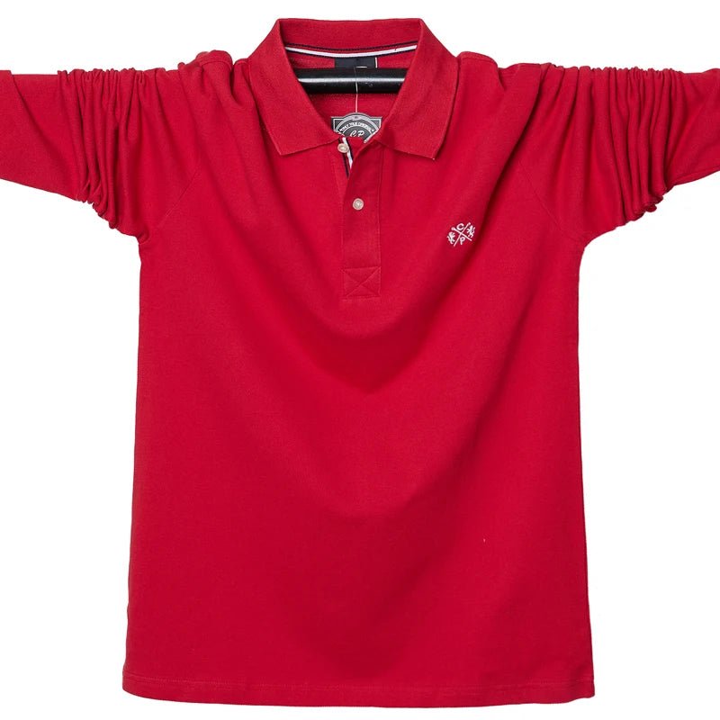 Polo en Coton pour Homme - Mode Affaires Automne - deslyshopping
