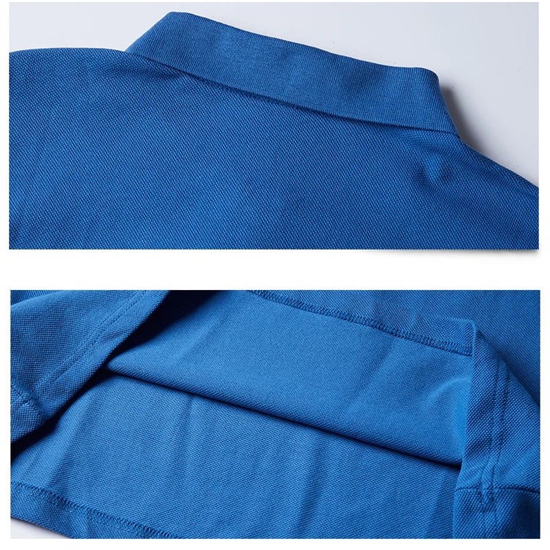 Polo en Coton pour Homme - Mode Affaires Automne - deslyshopping